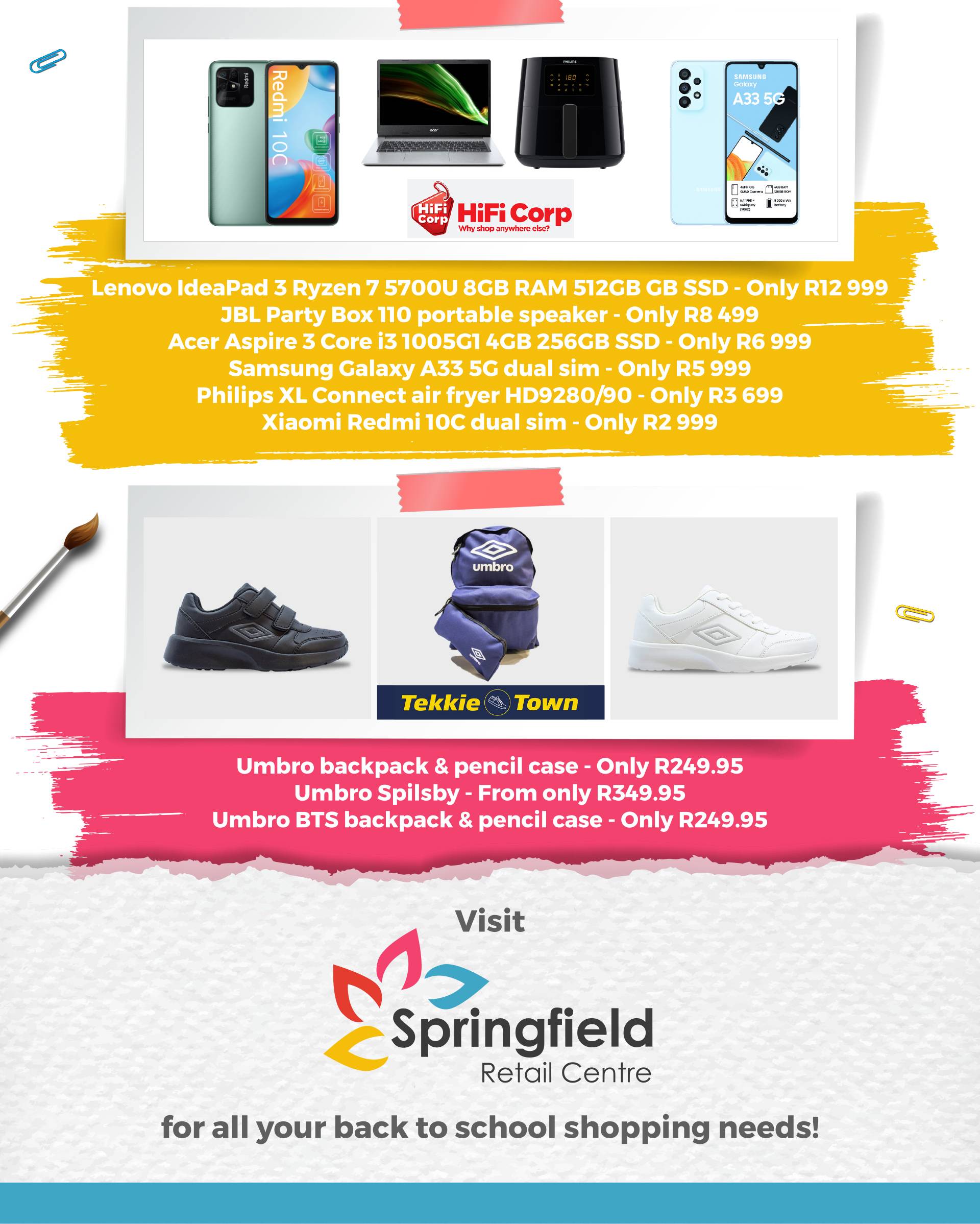 Hifi Corp and Tekkie town